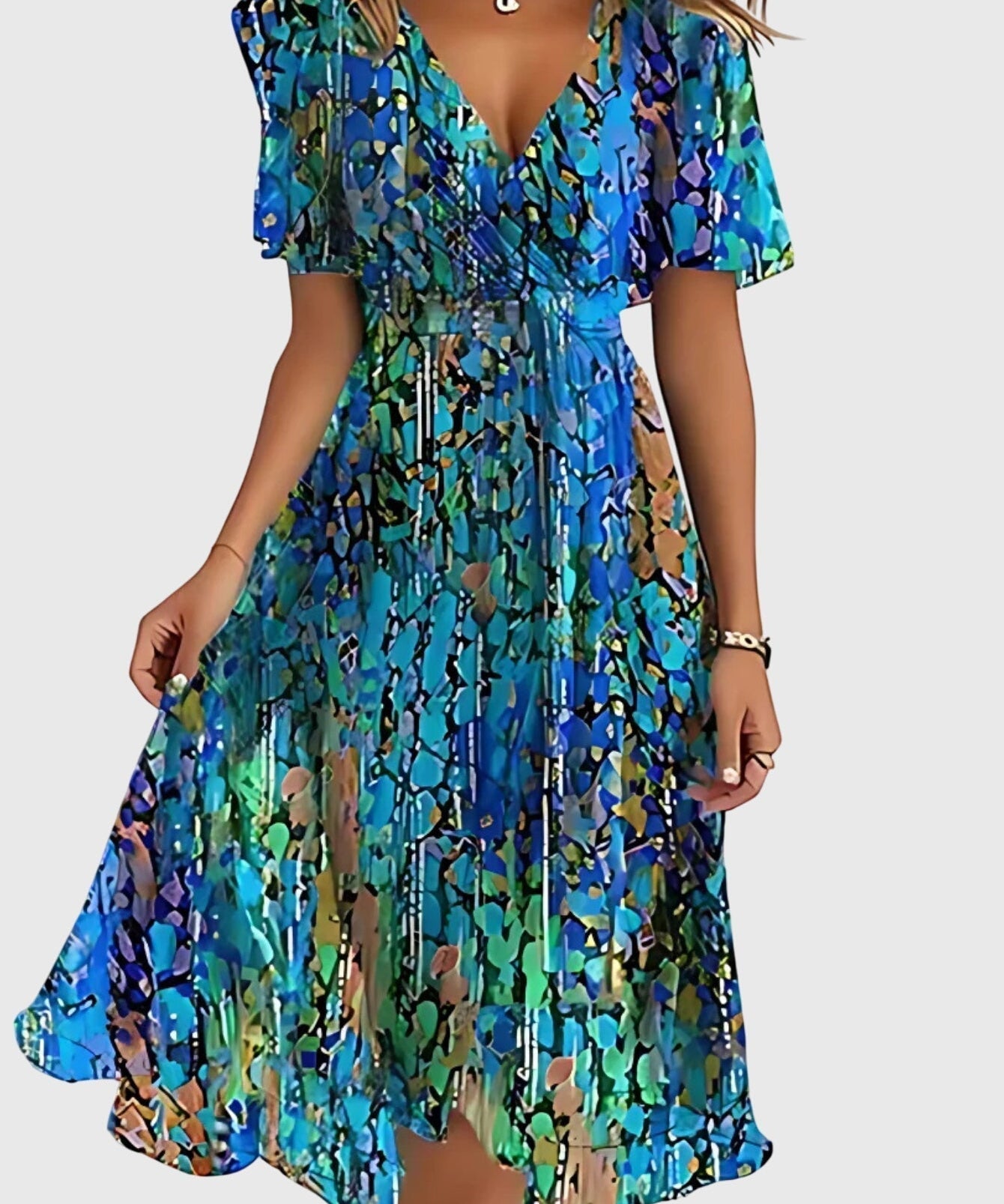 Matilda | Robe d'Été avec Couverture de Ventre