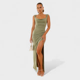 Sarela - Robe longue à dos ouvert