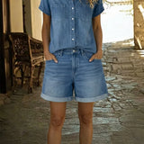 Stephanie™ | Robe décontractée en jean