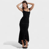 Francesca - Robe à silhouette sculpturale