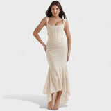 Francesca - Robe à silhouette sculpturale