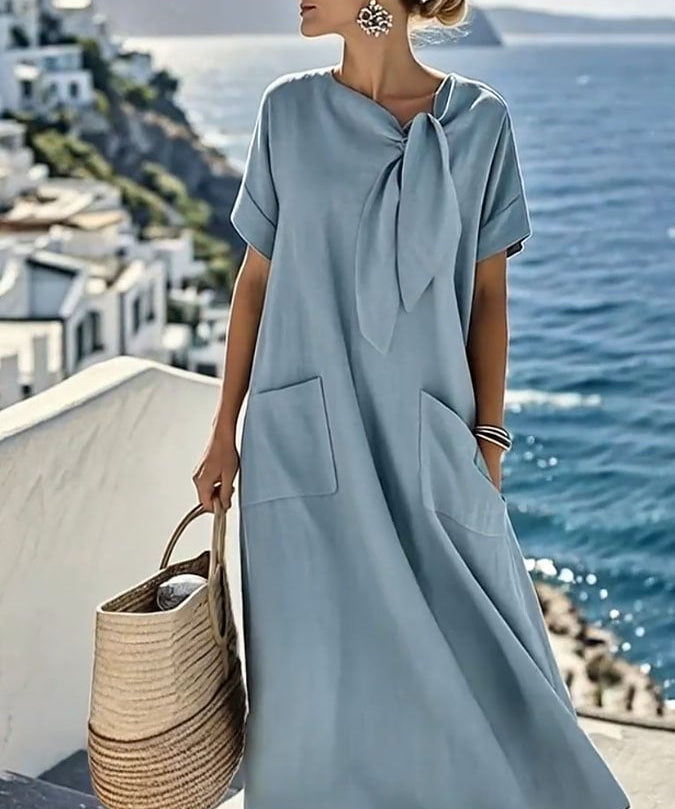 Mireille™ — Robe en coton fluide et estivale