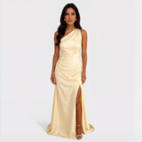 Aurélia - Robe longue en satin