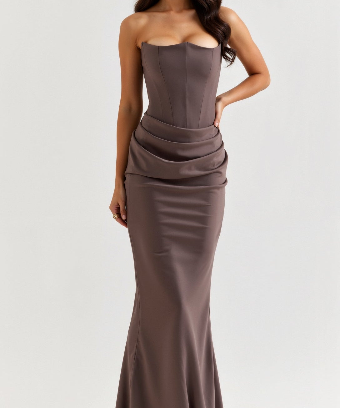 Esmeralda - Robe longue avec corsage