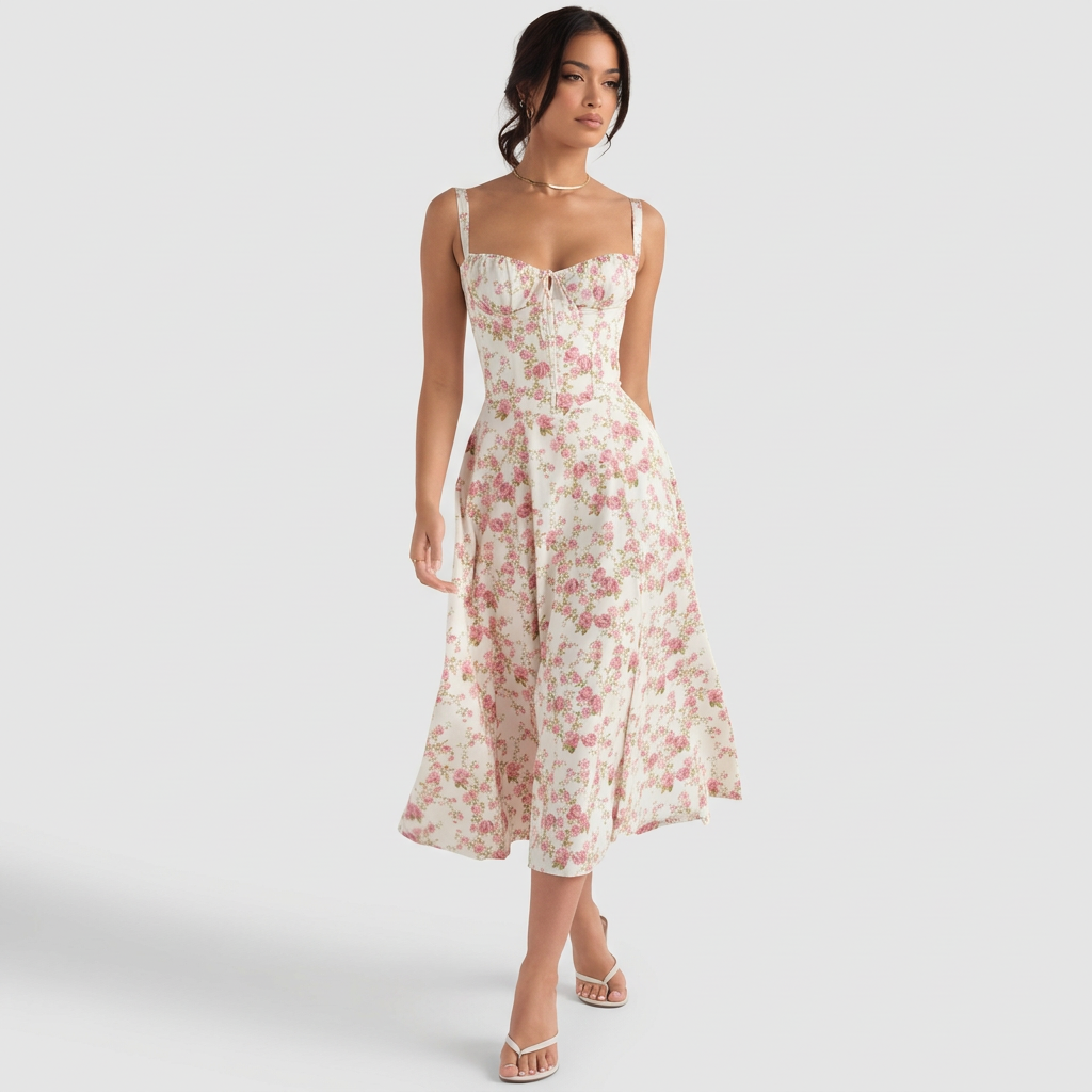 Luana - Robe Maxi Élégante