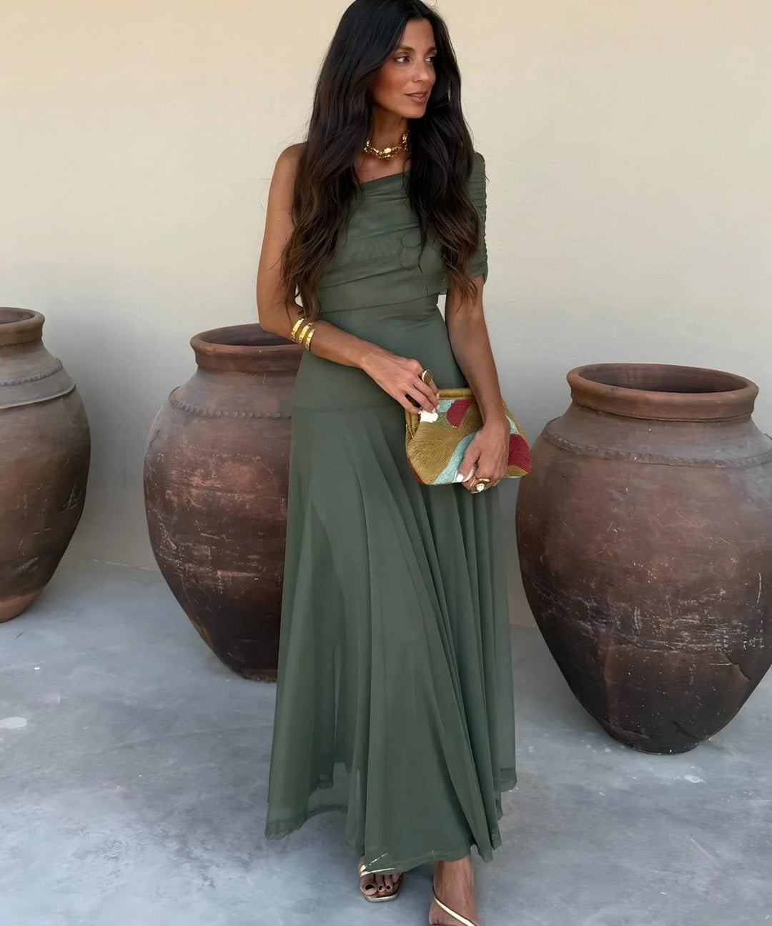 GIORGINA – Robe longue élégante