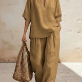 Nicole - Ensemble en lin et coton