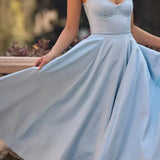 Minerva | Robe Princesse de Luxe à Bretelles Spaghetti