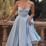 Minerva | Robe Princesse de Luxe à Bretelles Spaghetti