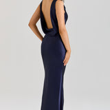 Felicia | Robe Maxi à Dos Ouvert