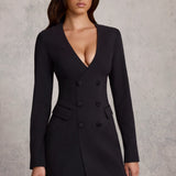 Tiffany | Robe Blazer Structurée Mini