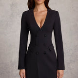 Tiffany | Robe Blazer Structurée Mini