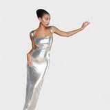 Sparkle Silver - Robe de soirée